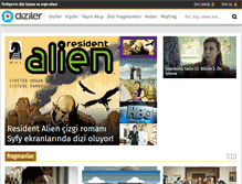Tablet Screenshot of diziler.com